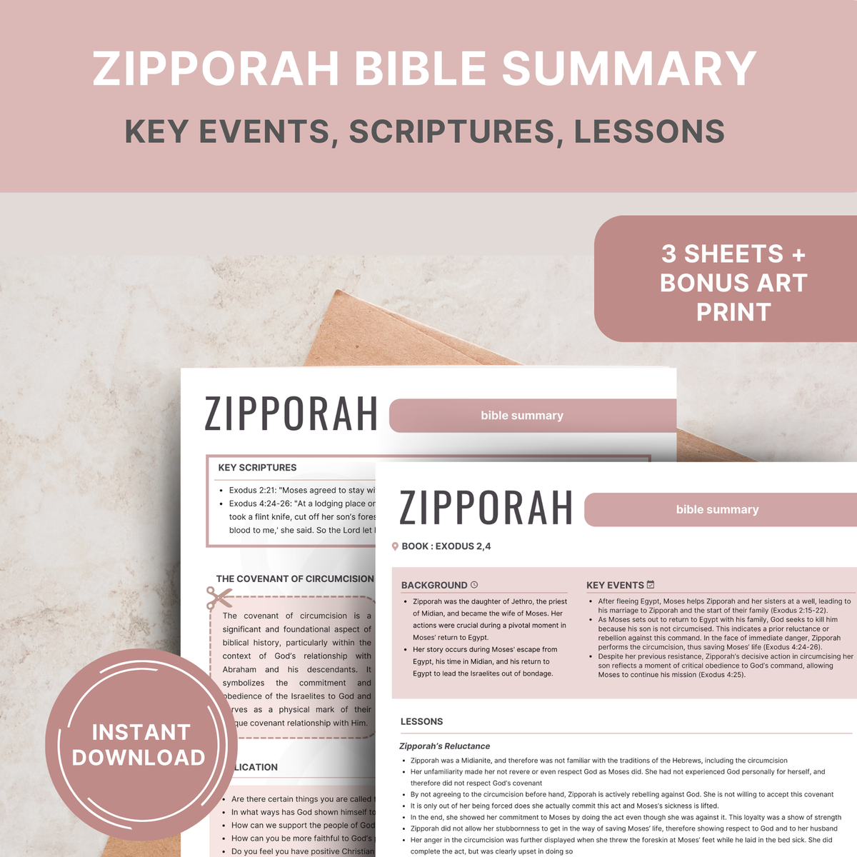 Zipporah Bible Summary – Modern Faith