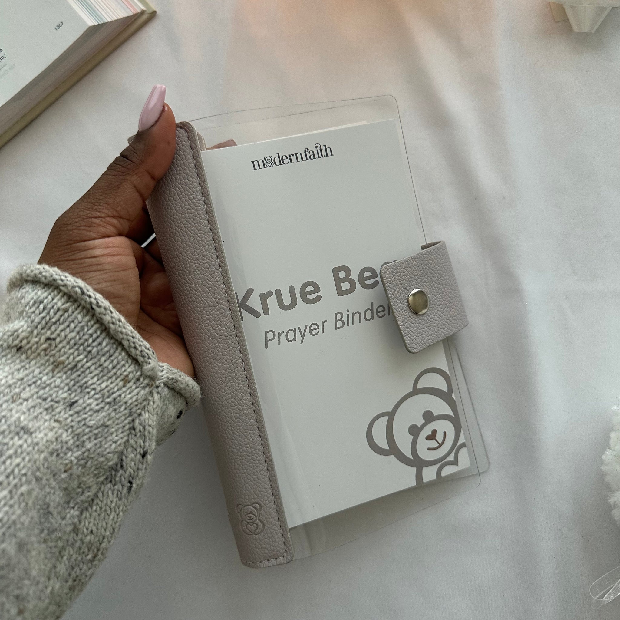 prayer card binder The Prayer Bear Bible Study Binder – Modern Faith