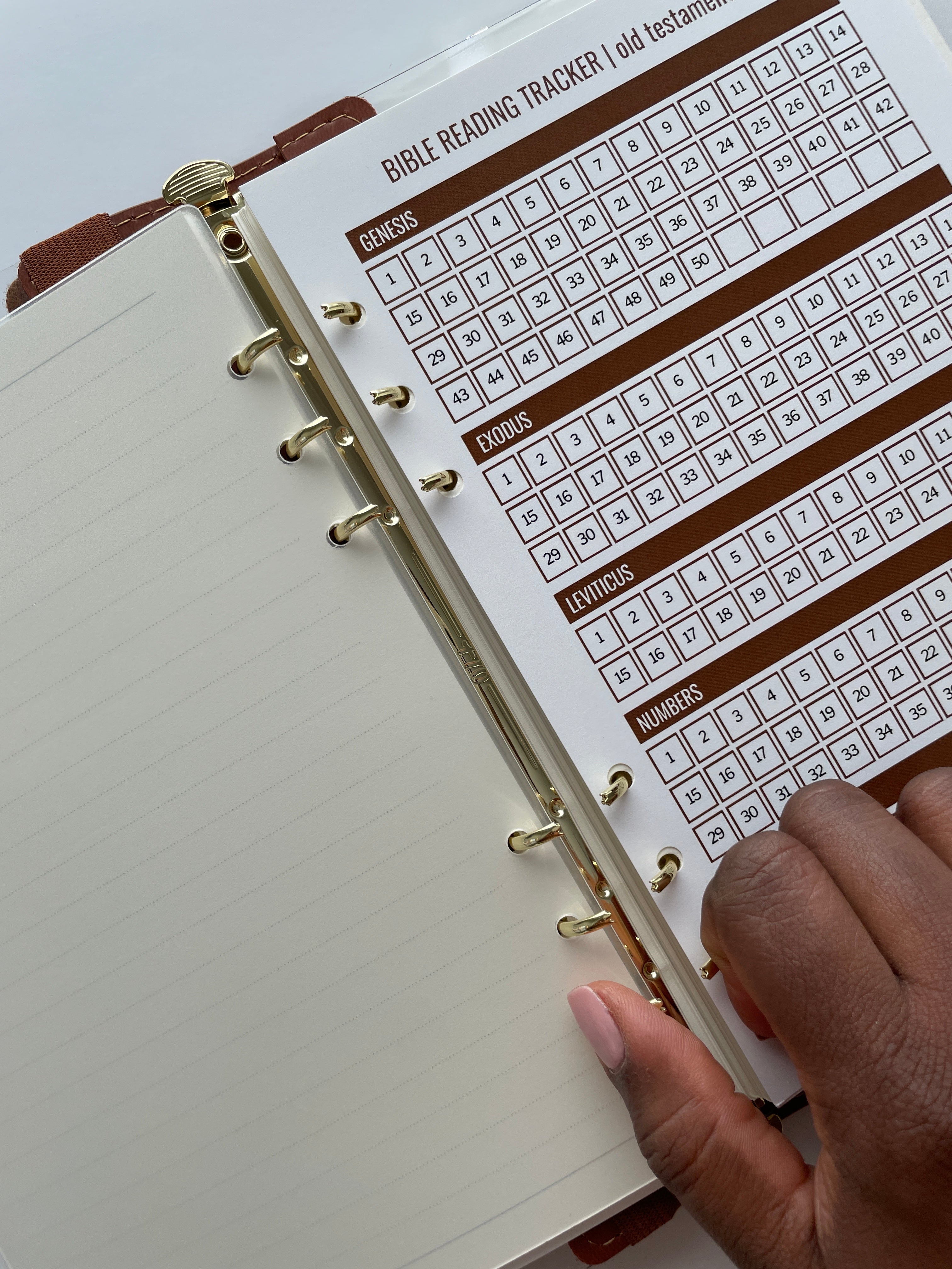 Bible Track Rack Books of The Bible Tracker – Modern Faith